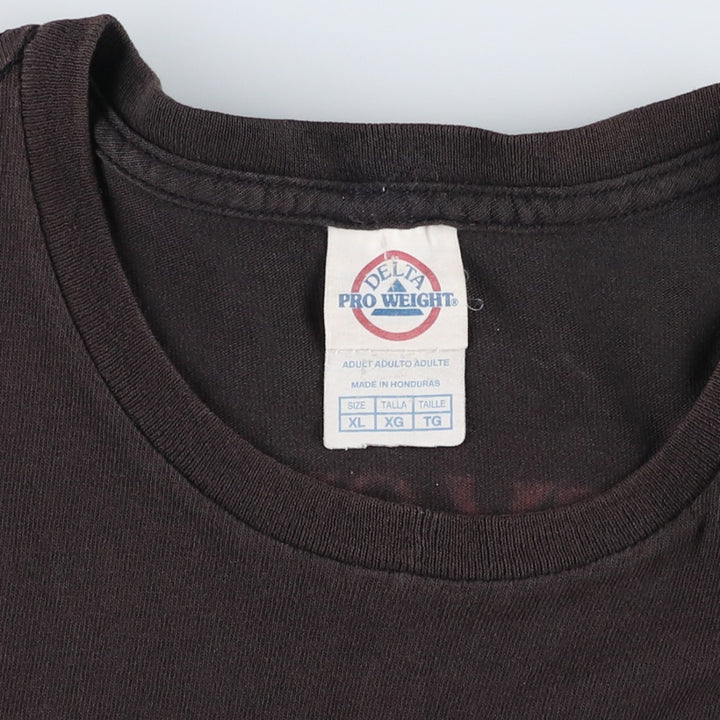 IRON MAIDEN Iron Maiden Band T-shirt Band T Men's XL size cotton black type Vintage Second Hand