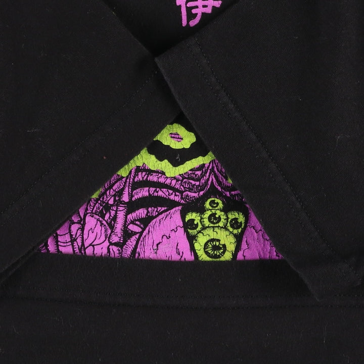 THE MISFITS Junji Ito Band T-shirt (Men's size M) unclear black type Vintage Second Hand