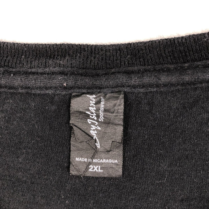 2000'S Bay Island Tool band t-shirt, men's size XXL equivalent. cotton black type Vintage Second Hand