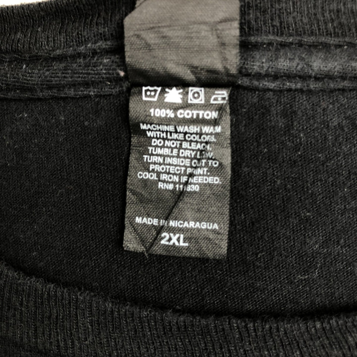 2000'S Bay Island Tool band t-shirt, men's size XXL equivalent. cotton black type Vintage Second Hand