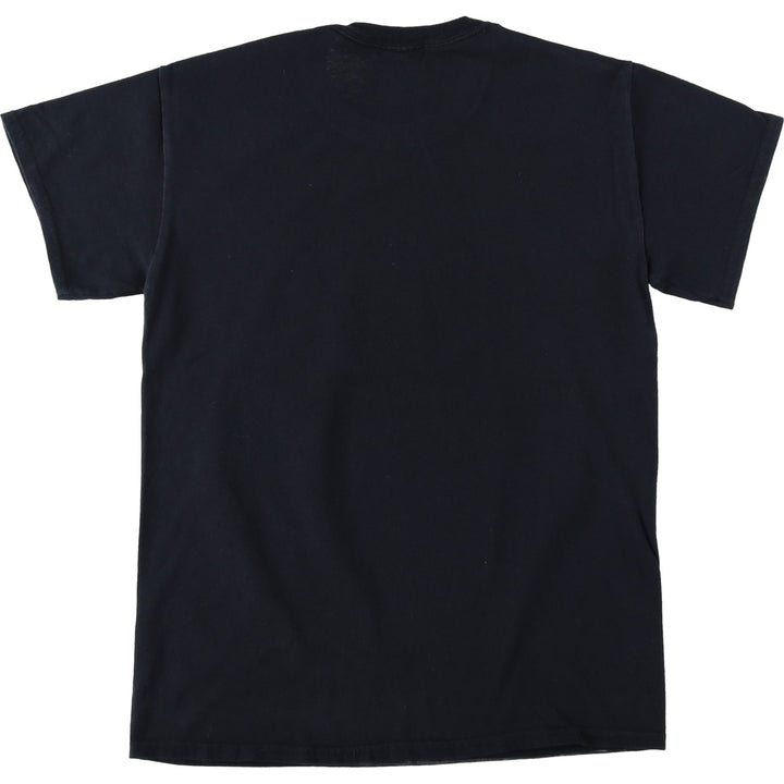BILLIE EILISH Billie Eilish Band T-shirt Band T Men's S size cotton black type Vintage Second Hand