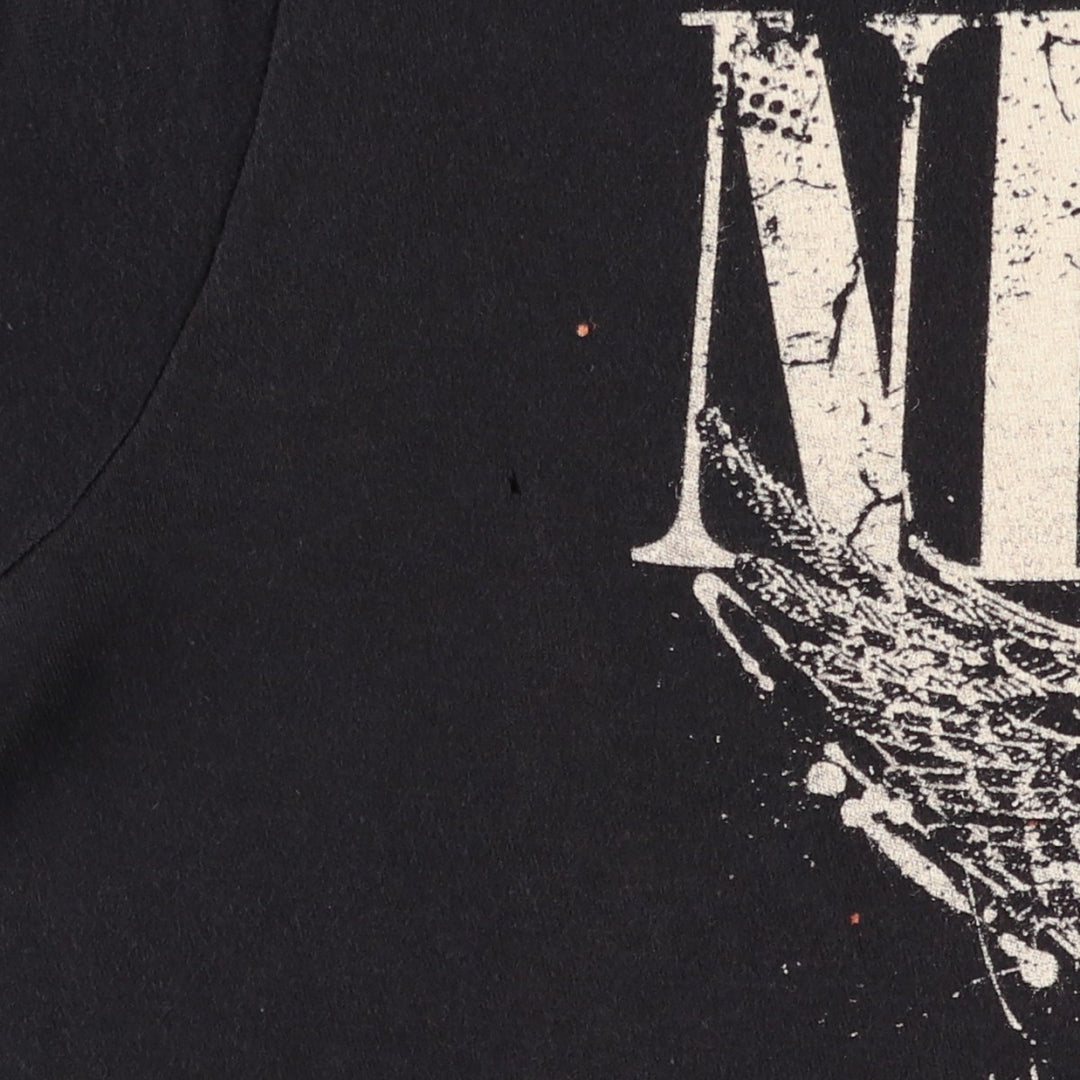NIRVANA Nirvana Band T-shirt, Band T, Men's XL size unclear black type Vintage Second Hand