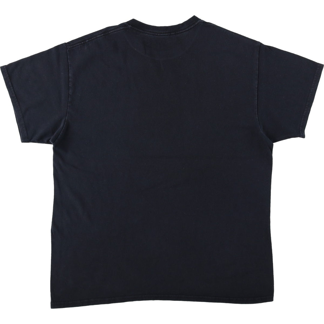 NIRVANA Nirvana Band T-shirt, Band T, Men's L size cotton black type Vintage Second Hand