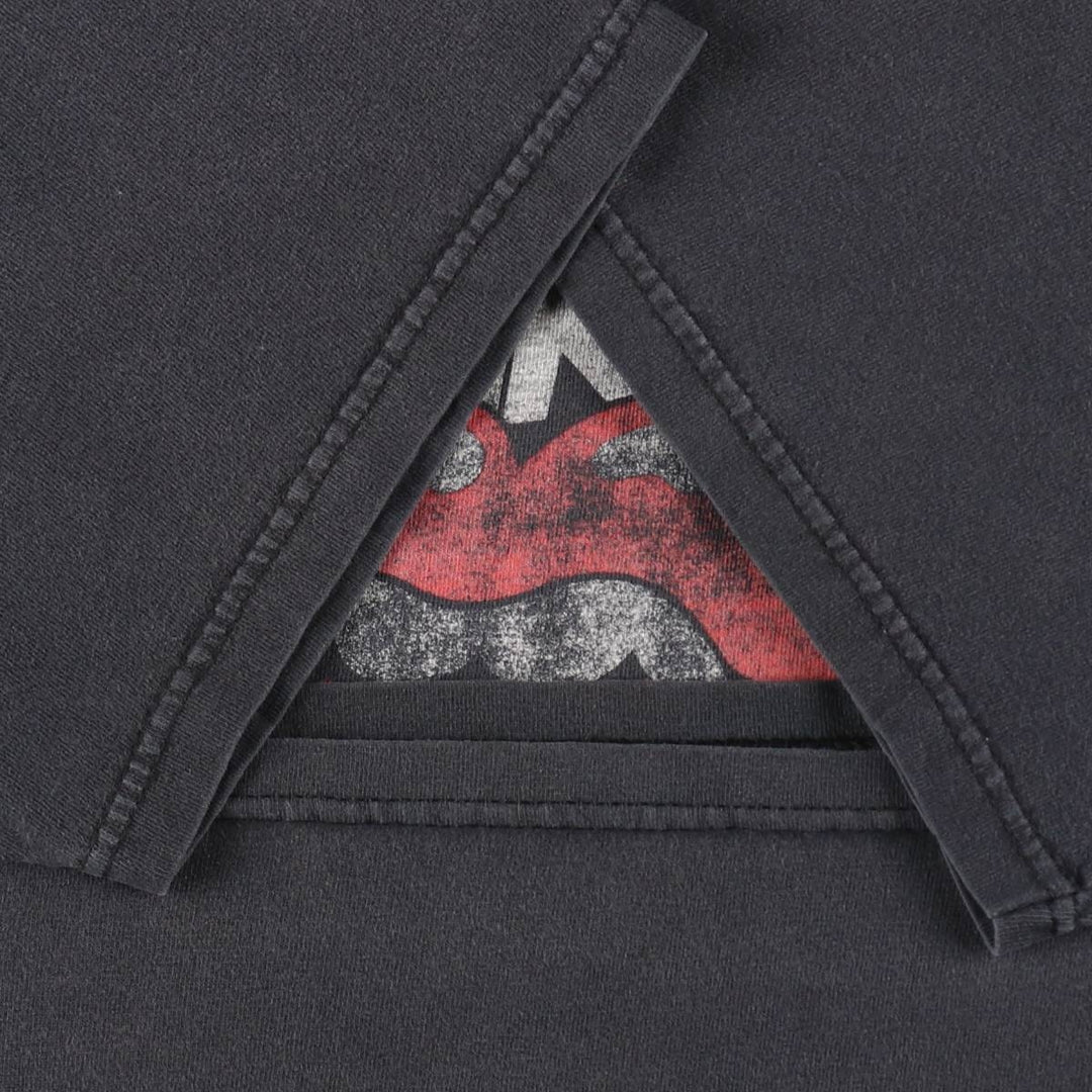 The Rolling Stones Band T-shirt, Men's XL unclear black type Vintage Second Hand