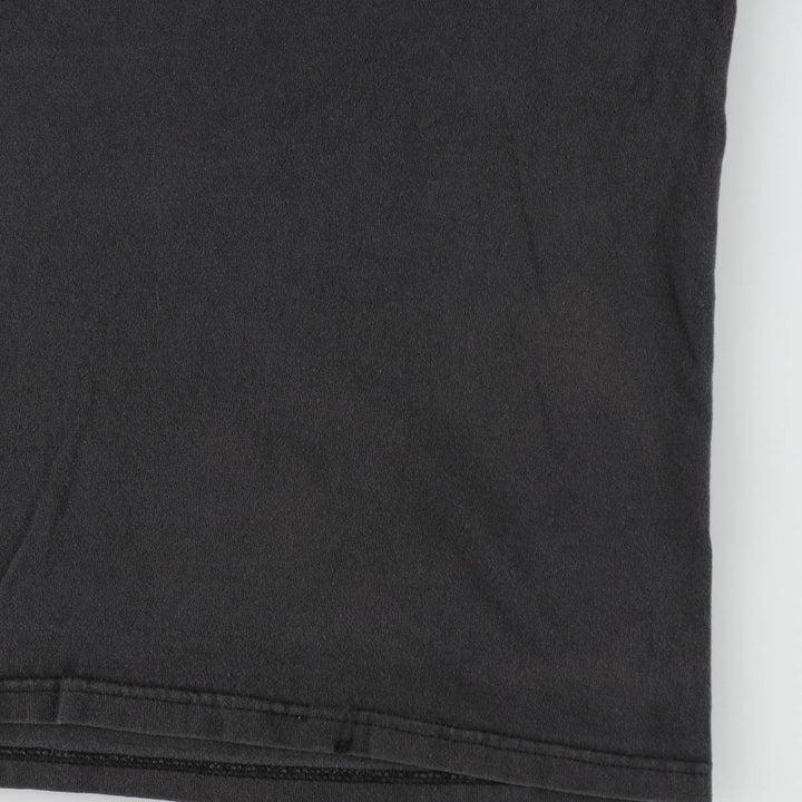 00'S Zion BOB MARLEY Band T-shirt, USA made, Men's L size cotton black type Vintage Second Hand