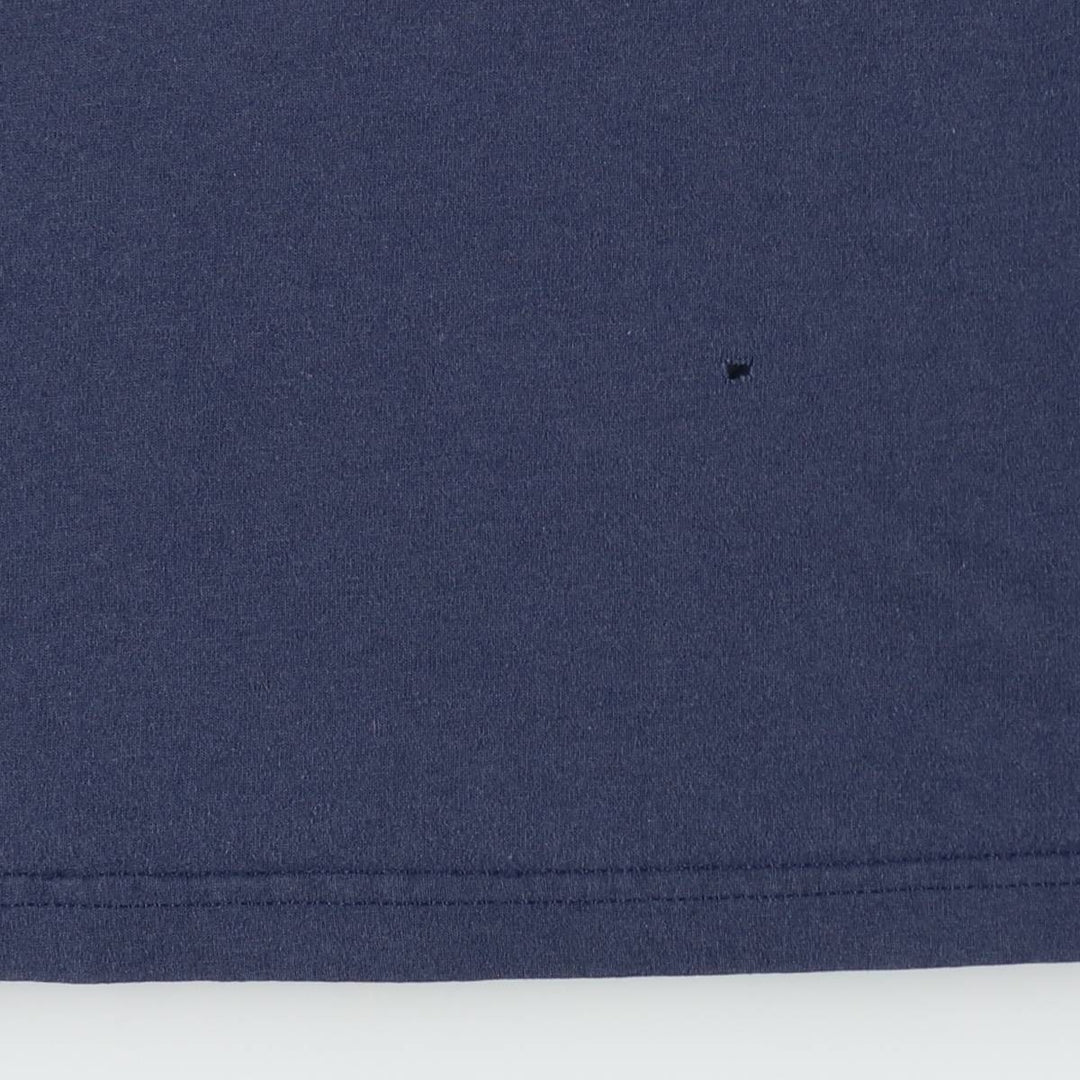 DEFTONES Skull Pattern Floral Band T-Shirt (Men's XL equivalent) unclear navy blue type Vintage Second Hand