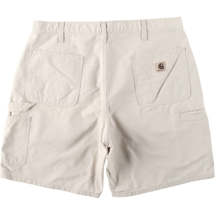 Carhartt Duck Canvas Painter Shorts, Men's W38 (approx.) unclear ivory Vintage Second Hand