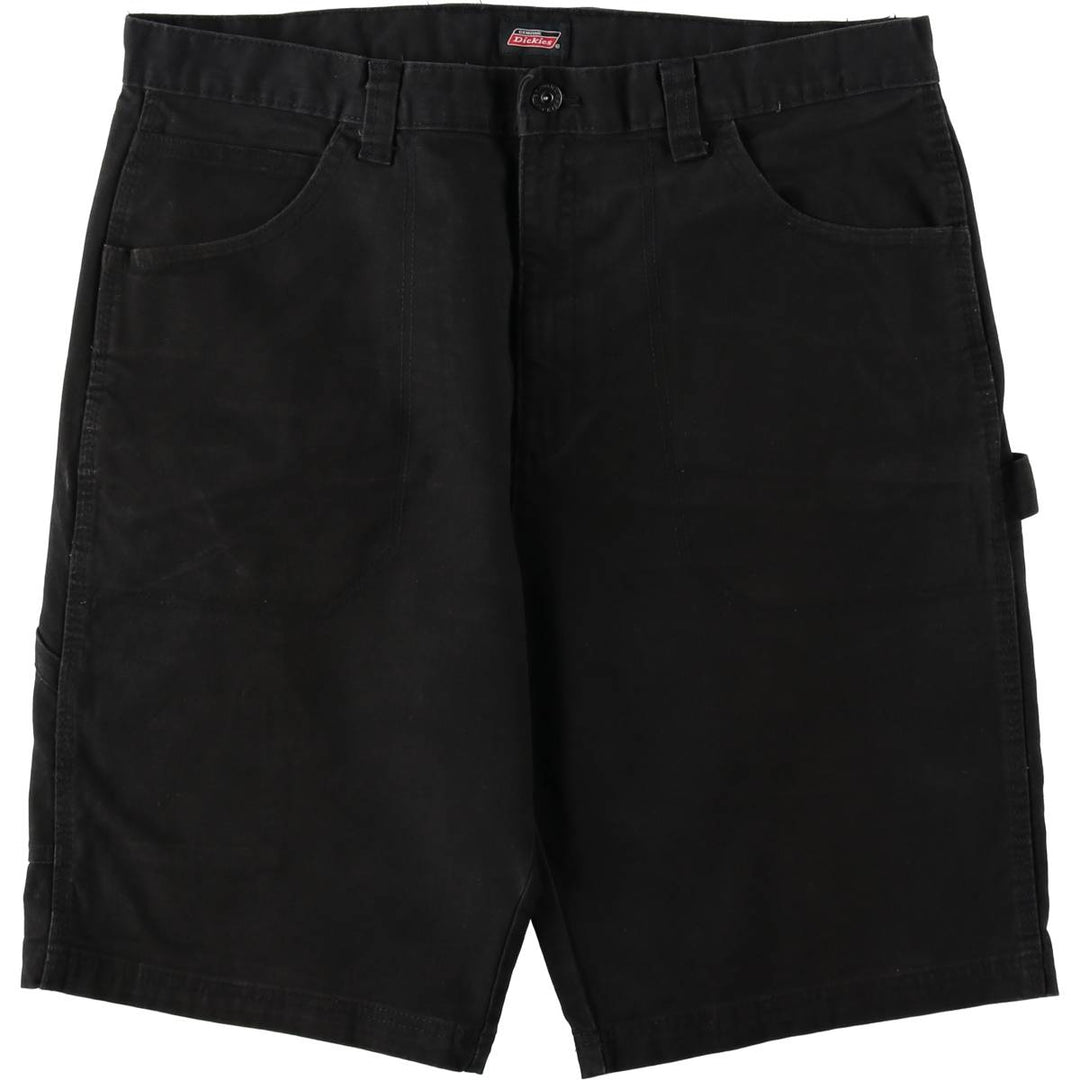 Dickies Duck Painter Shorts, Half Pants, Men's, W36 equivalent cotton black type Vintage Second Hand