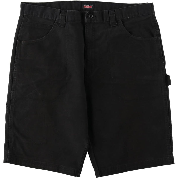 Dickies Duck Painter Shorts, Half Pants, Men's, W36 equivalent cotton black type Vintage Second Hand
