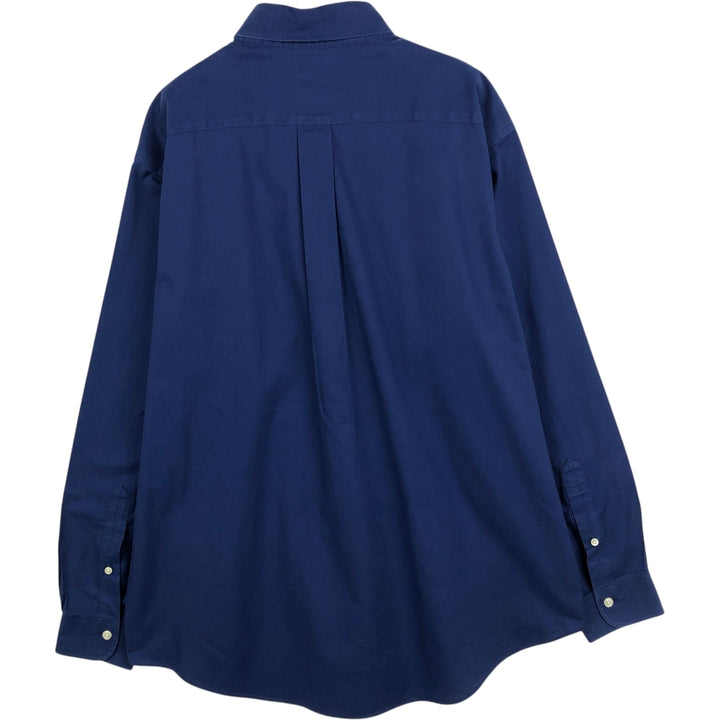 Brooks Brothers 346 long sleeve button-down shirt, men's size L Supima Cotton blue type Vintage Second Hand