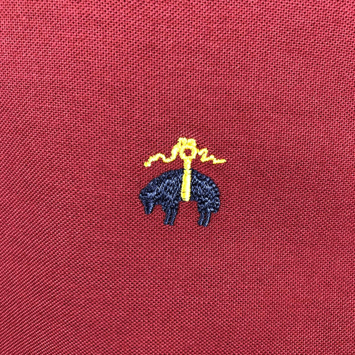 Brooks Brothers Est.1818 REGENT FIT Long-Sleeve Button-Down Shirt, Men's Size L (approx.) cotton red type Vintage Second Hand