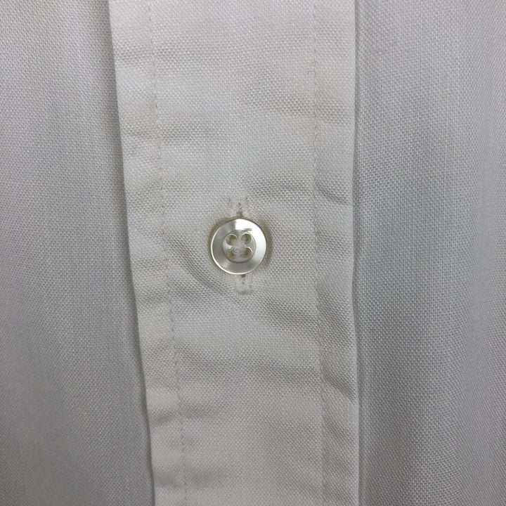 80s-90'S Brooks Brothers Est.1818 Long Sleeve Button Down Shirt Made in USA Men's M Vintage cotton white type Vintage Second Hand