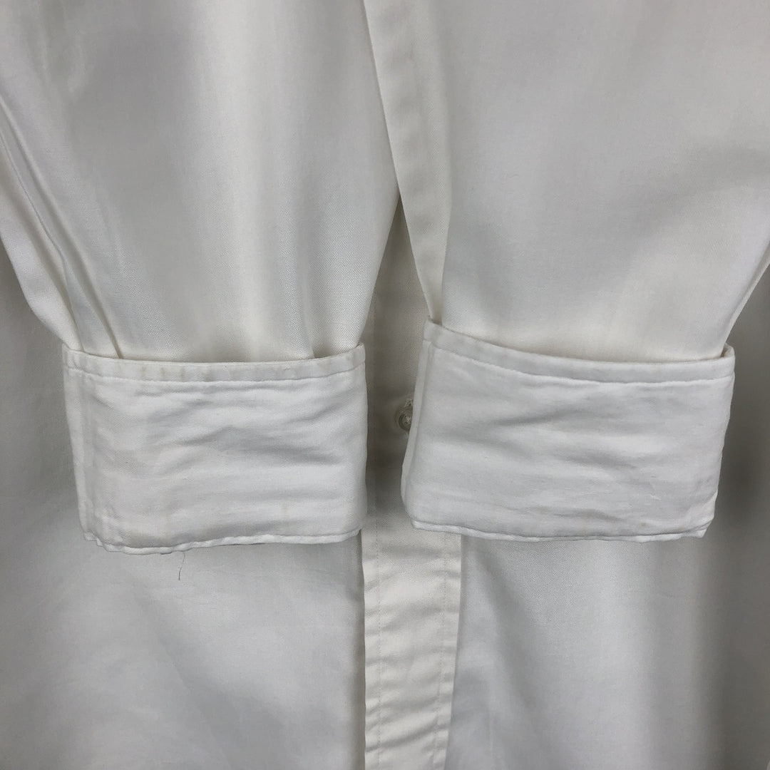 80s-90'S Brooks Brothers Est.1818 Long Sleeve Button Down Shirt Made in USA Men's M Vintage cotton white type Vintage Second Hand