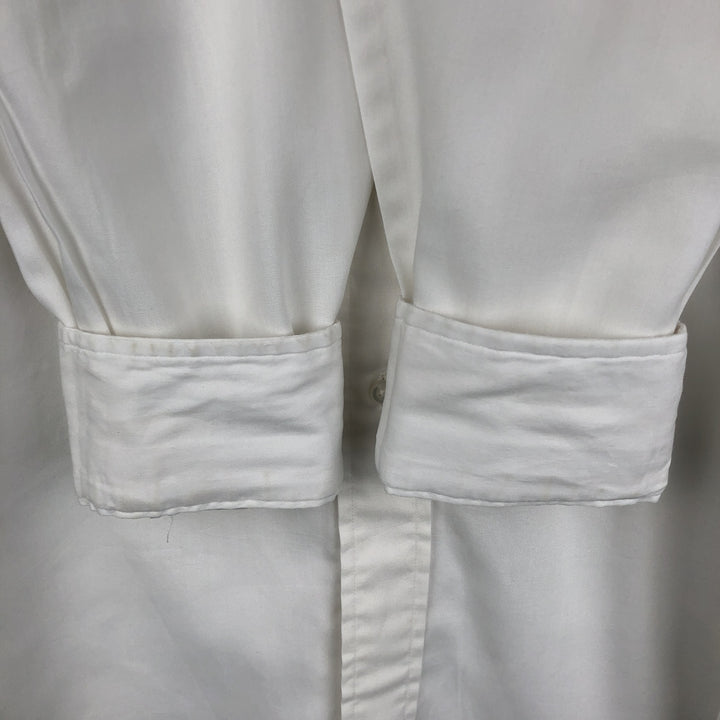 80s-90'S Brooks Brothers Est.1818 Long Sleeve Button Down Shirt Made in USA Men's M Vintage cotton white type Vintage Second Hand