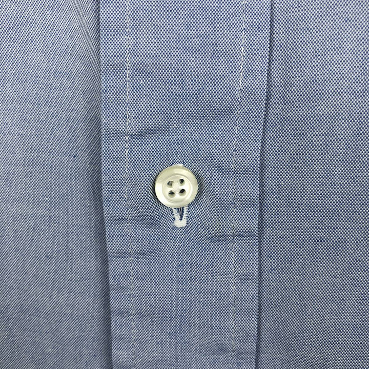 Brooks Brothers long-sleeved button-down shirt, made in the USA, size M cotton blue type Vintage Second Hand