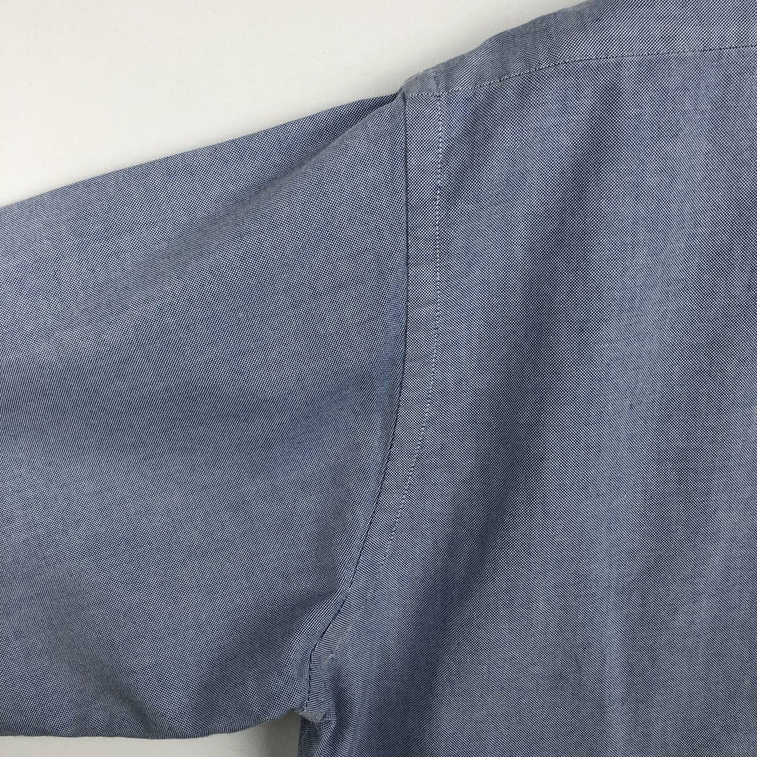 Brooks Brothers long-sleeved button-down shirt, made in the USA, size M cotton blue type Vintage Second Hand
