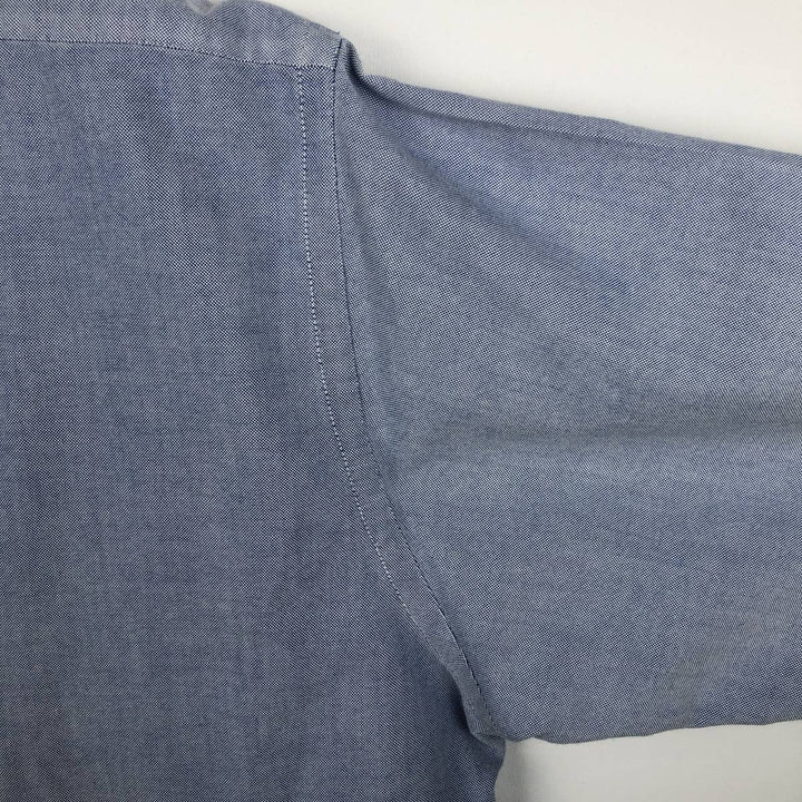 Brooks Brothers long-sleeved button-down shirt, made in the USA, size M cotton blue type Vintage Second Hand