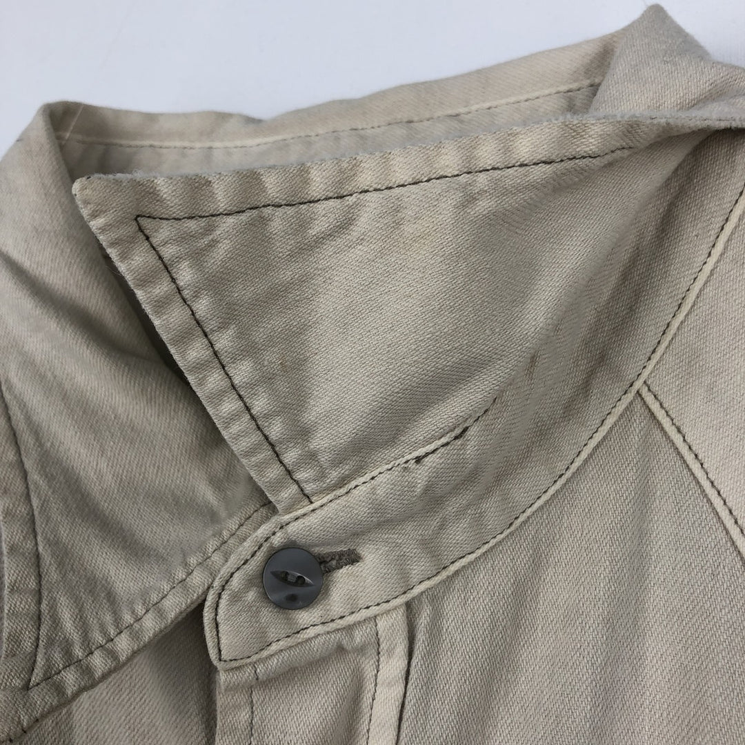 Ralph Lauren POLO RALPH LAUREN Long-Sleeve Denim Western Shirt, Men's Size XL (approx.) unclear Beige type Vintage Second Hand