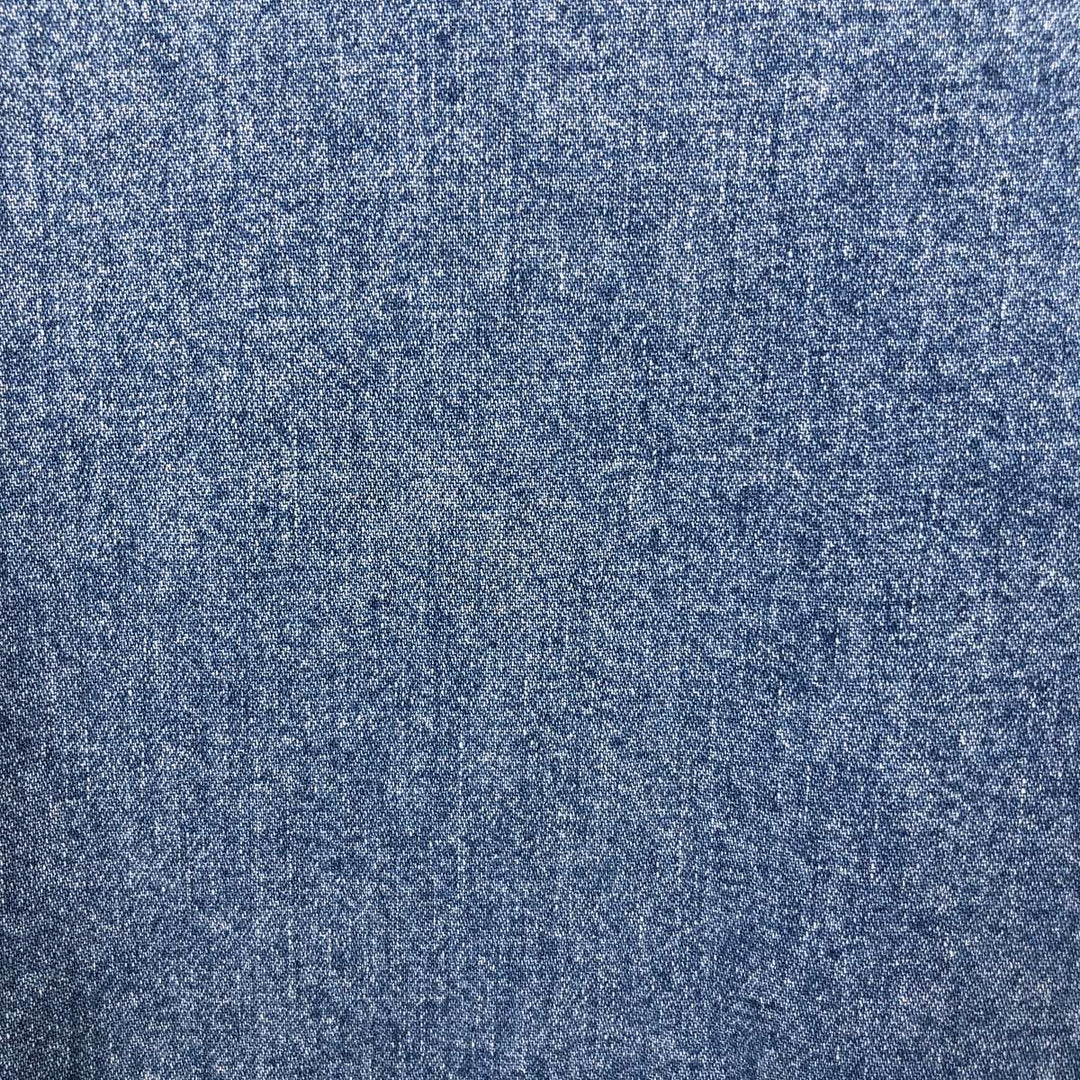 Lee Long-Sleeve Denim Western Shirt, Men's Size XL (Equivalent), Vintage cotton blue type Vintage Second Hand