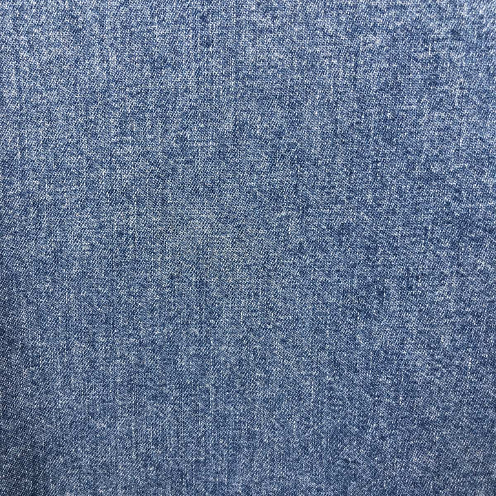 Lee Long-Sleeve Denim Western Shirt, Men's Size XL (Equivalent), Vintage cotton blue type Vintage Second Hand