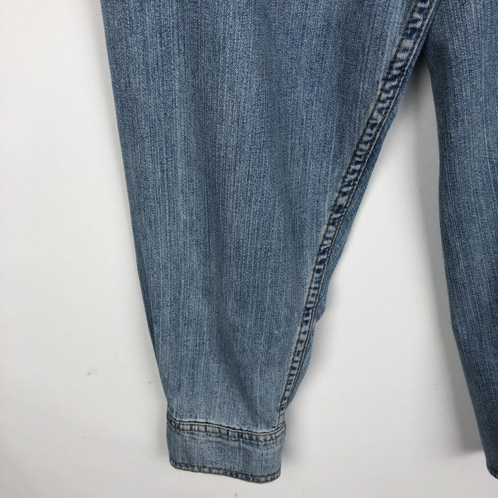 Wrangler Long Sleeve Denim Western Shirt, Men's XL unclear blue type Vintage Second Hand