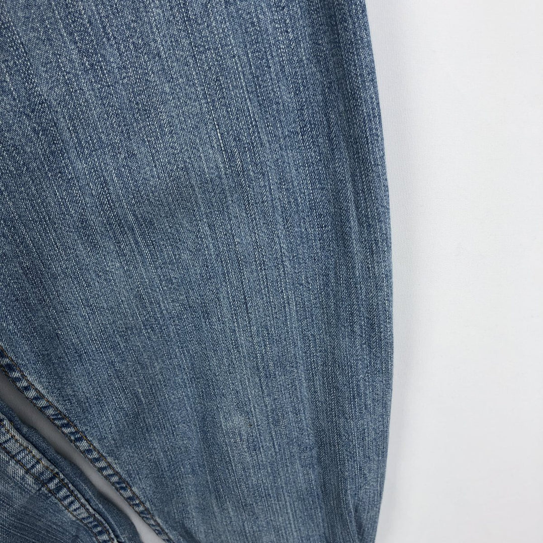 Wrangler Long Sleeve Denim Western Shirt, Men's XL unclear blue type Vintage Second Hand