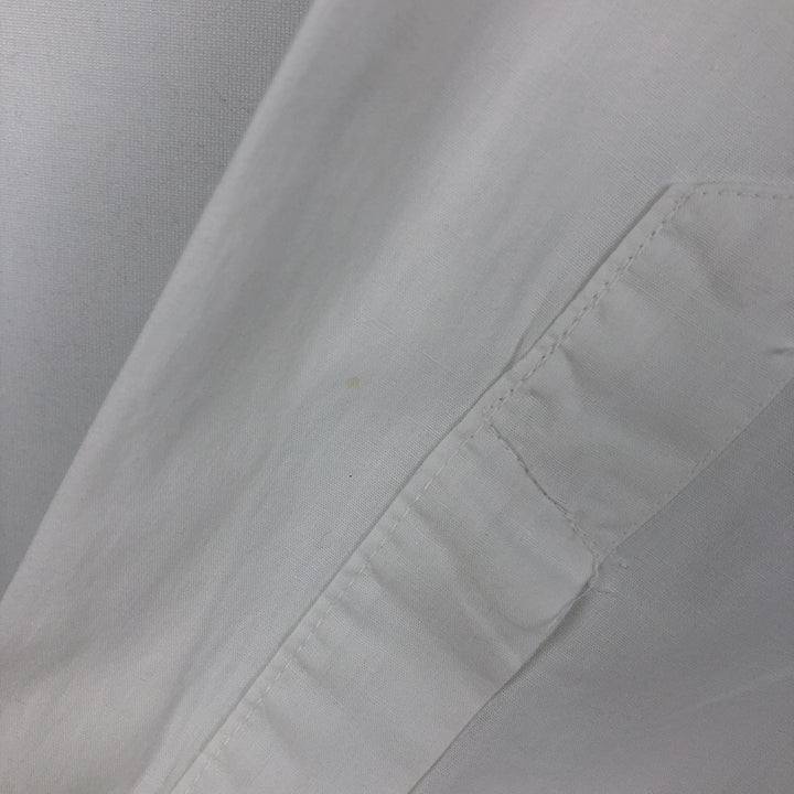 1970'S Wrangler Long-Sleeve Western Shirt, Made in USA, Men's Size L (Equivalent), Vintage cotton white type Vintage Second Hand