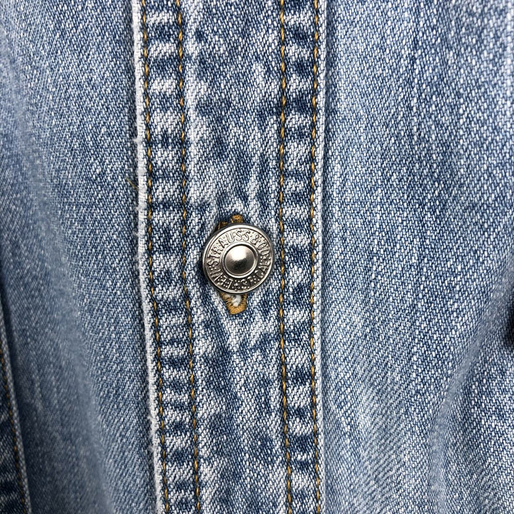 90s-00'S Levi's Jeans Long-Sleeve Denim Shirt, Men's Size XL (Equivalent), Vintage cotton blue type Vintage Second Hand