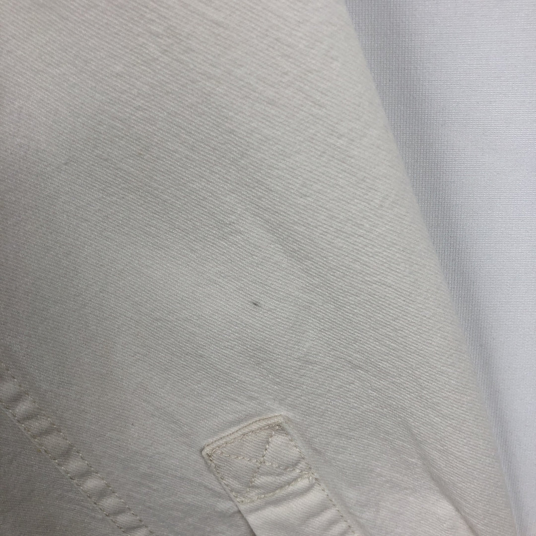 Levi's RED TAB Long-Sleeve White Denim Shirt, Men's Size M (approx.) cotton white type Vintage Second Hand