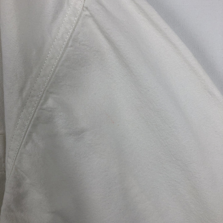 Levi's RED TAB Long-Sleeve White Denim Shirt, Men's Size M (approx.) cotton white type Vintage Second Hand