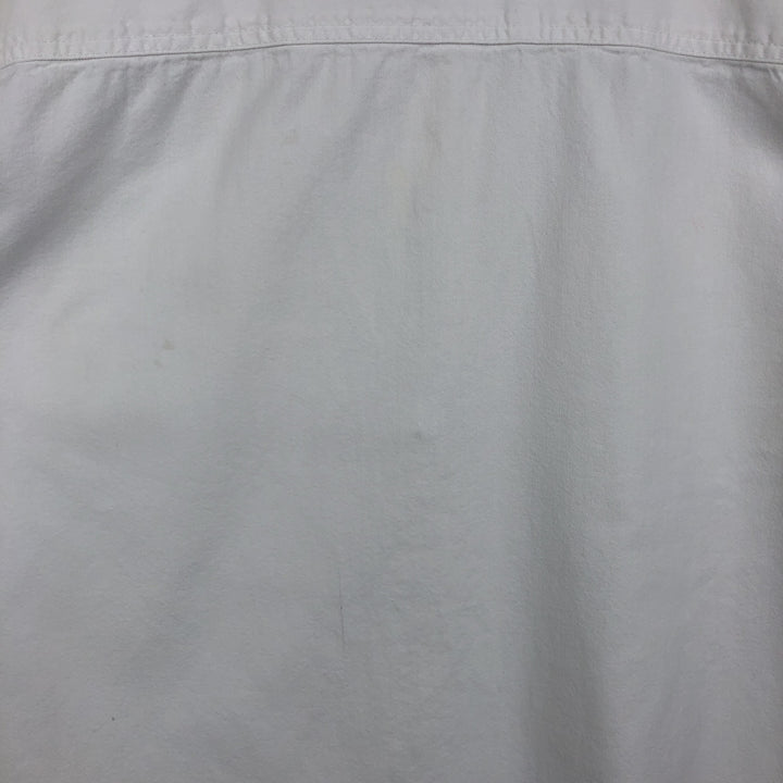 Levi's RED TAB Long-Sleeve White Denim Shirt, Men's Size L (approx.) cotton white type Vintage Second Hand