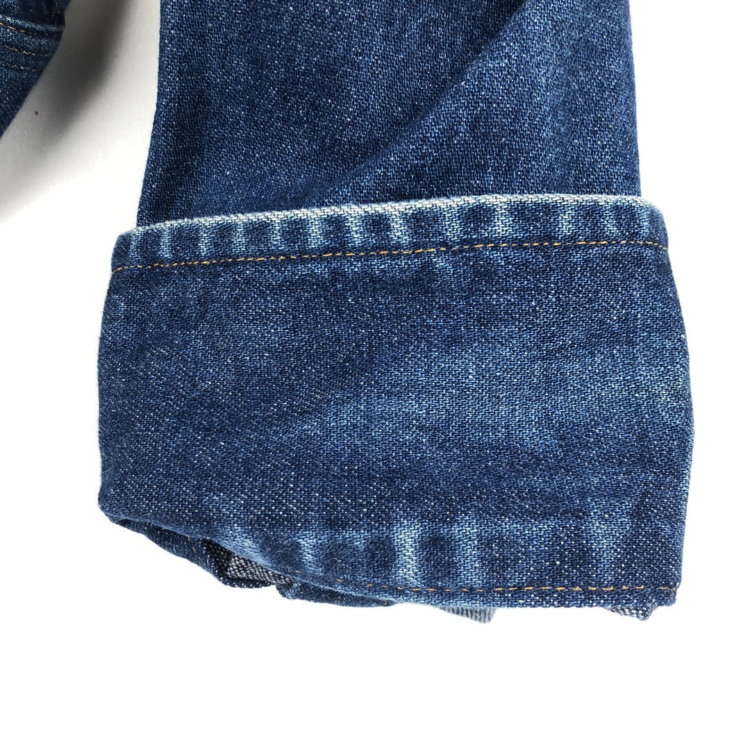 Carhartt long-sleeved denim shirt, men's size XL unclear blue type Vintage Second Hand
