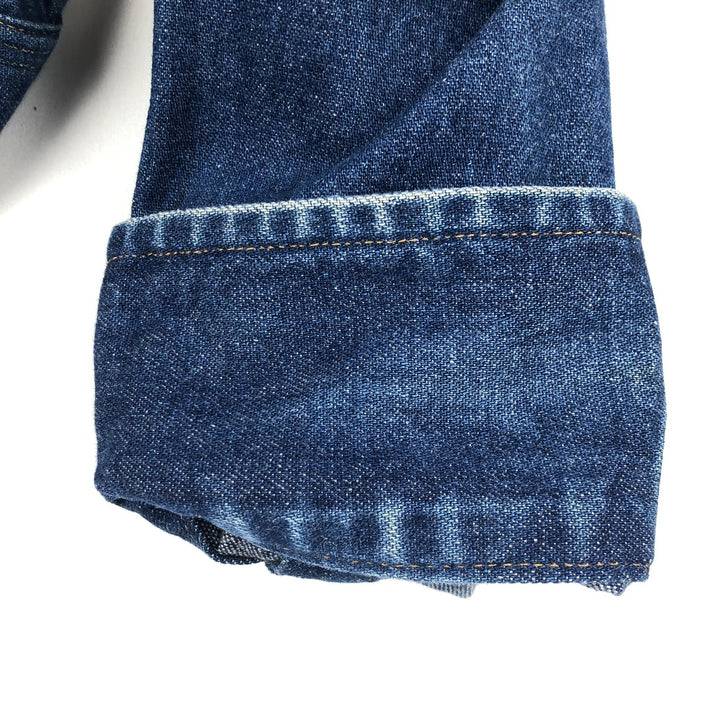 Carhartt long-sleeved denim shirt, men's size XL unclear blue type Vintage Second Hand