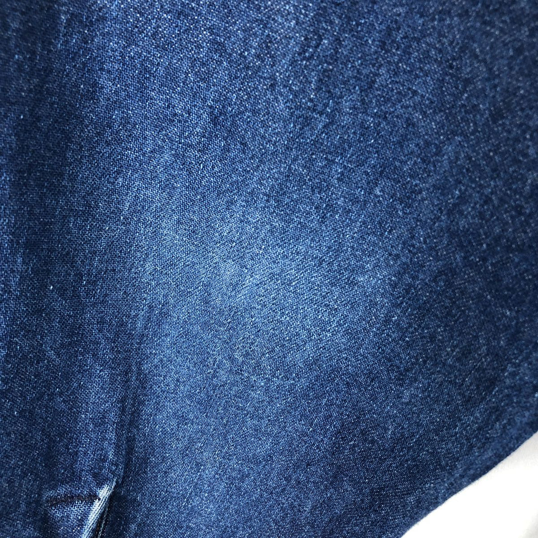Carhartt long-sleeved denim shirt, men's size XL unclear blue type Vintage Second Hand