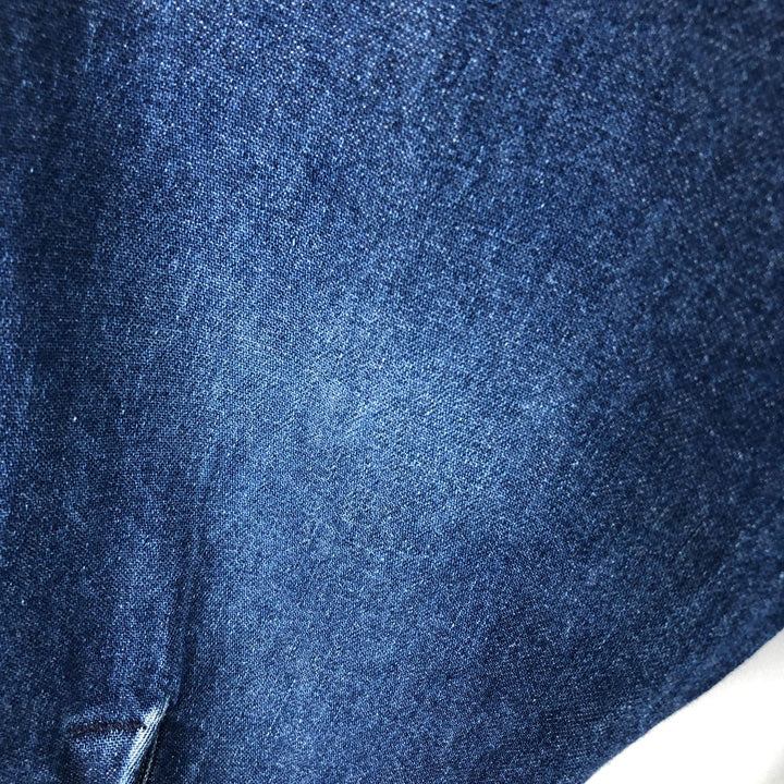 Carhartt long-sleeved denim shirt, men's size XL unclear blue type Vintage Second Hand