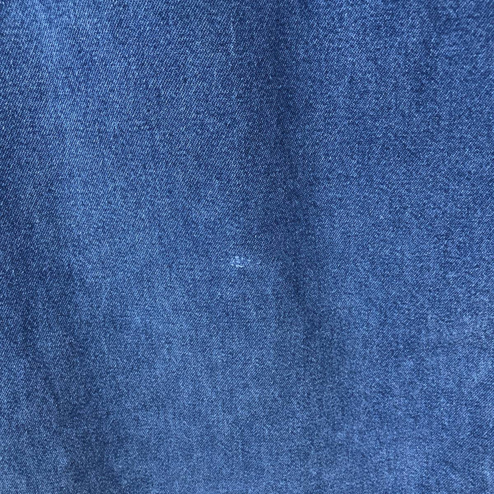 Levi's long sleeve denim shirt, men's size XL cotton blue type Vintage Second Hand