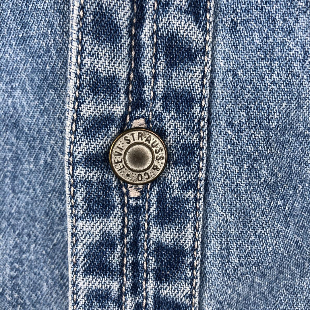 90s-00'S Levi's RED TAB Long-Sleeve Denim Shirt, Men's Size L (Equivalent), Vintage cotton Blue type light blue Vintage Second Hand