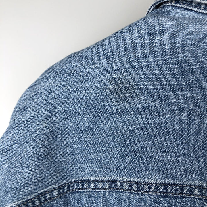 90s-00'S Levi's RED TAB Long-Sleeve Denim Shirt, Men's Size L (Equivalent), Vintage cotton Blue type light blue Vintage Second Hand