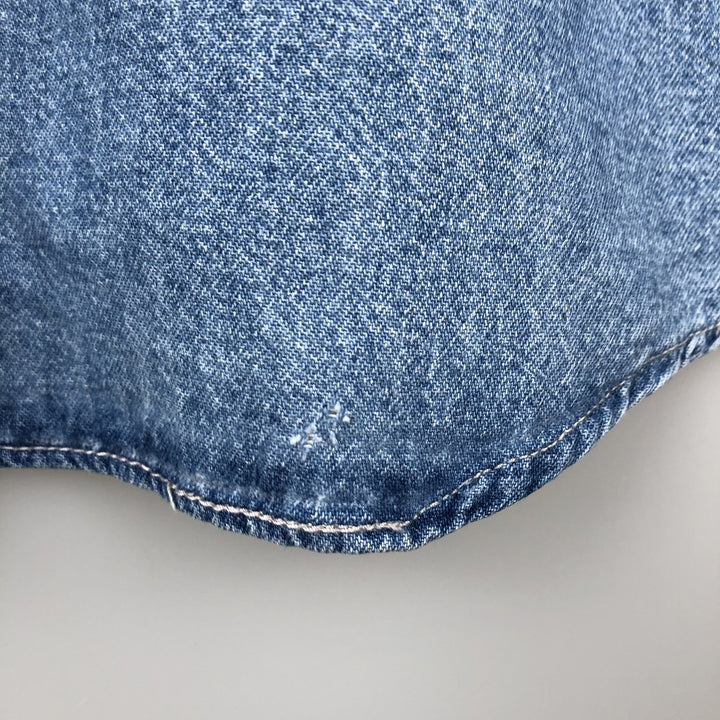 90s-00'S Levi's RED TAB Long-Sleeve Denim Shirt, Men's Size L (Equivalent), Vintage cotton Blue type light blue Vintage Second Hand