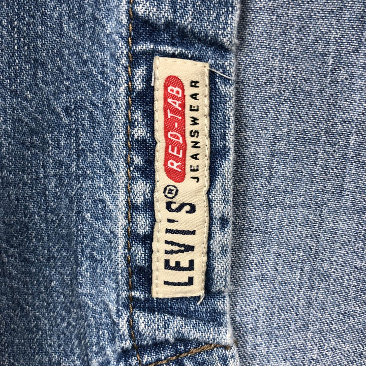 90s-00'S Levi's RED TAB Long-Sleeve Denim Shirt, Men's Size M (approx.), Vintage cotton blue type Vintage Second Hand