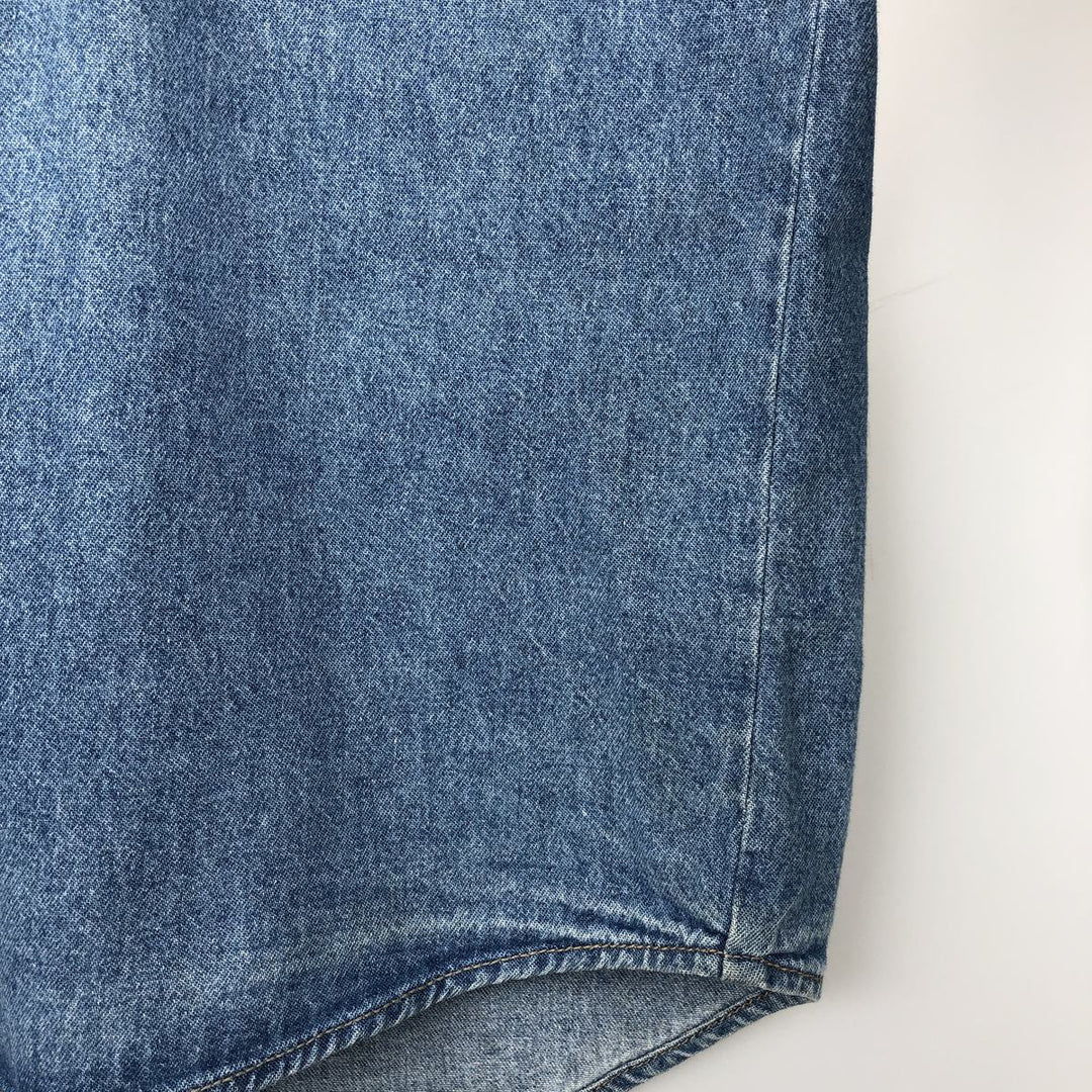 Levi's Red Tab Long Sleeve Denim Shirt, Men's Size XL cotton blue type Vintage Second Hand