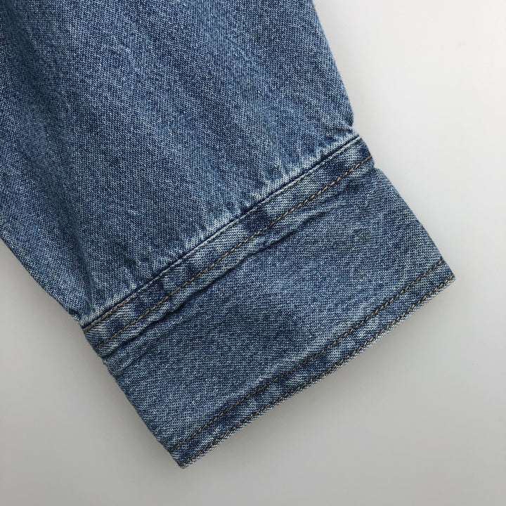 Levi's Red Tab Long Sleeve Denim Shirt, Men's Size XL cotton blue type Vintage Second Hand