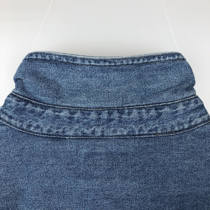 Levi's Red Tab Long Sleeve Denim Shirt, Men's Size XL cotton blue type Vintage Second Hand