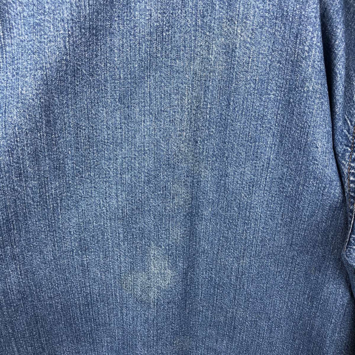 Levi's Red Tab Long Sleeve Denim Shirt, Men's Size XL cotton blue type Vintage Second Hand