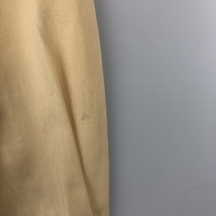 Ralph Lauren long sleeve button down shirt, men's size M cotton yellow type Vintage Second Hand