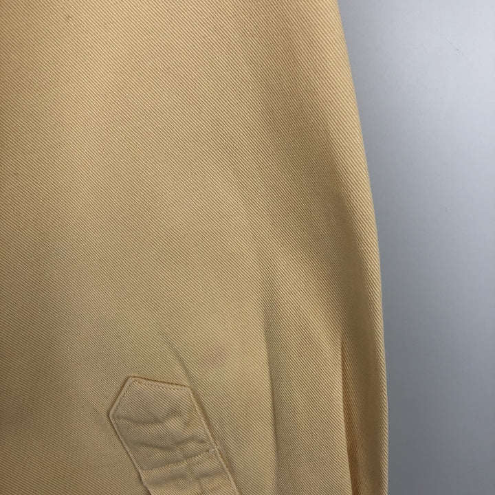 Ralph Lauren long sleeve button down shirt, men's size M cotton yellow type Vintage Second Hand