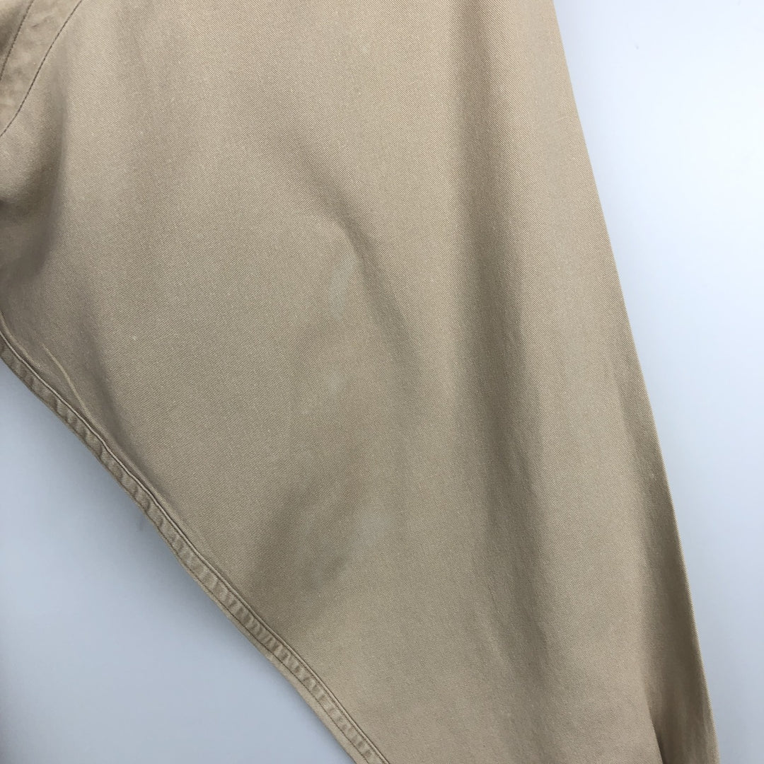 Ralph Lauren BLAIRE long sleeve button down shirt, men's XL size cotton Beige type Vintage Second Hand