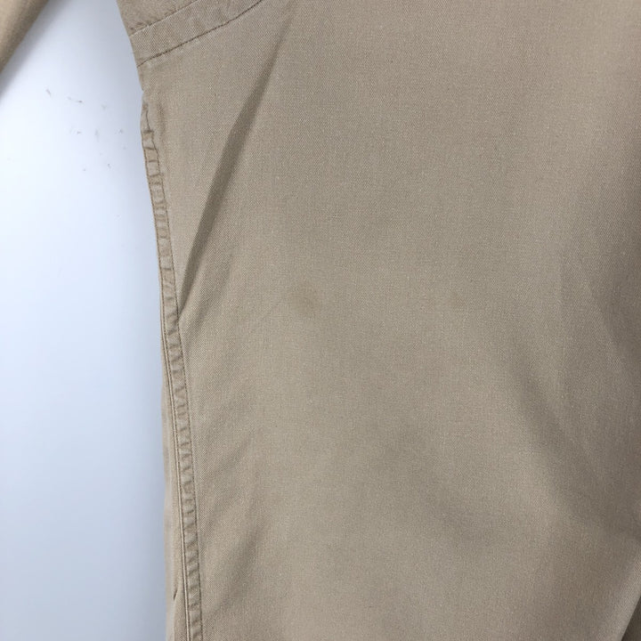 Ralph Lauren BLAIRE long sleeve button down shirt, men's XL size cotton Beige type Vintage Second Hand