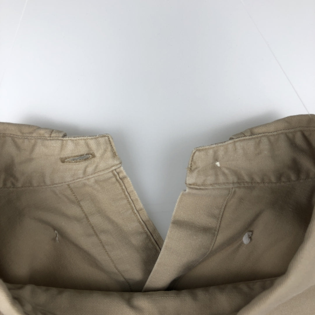 Ralph Lauren BLAIRE long sleeve button down shirt, men's XL size cotton Beige type Vintage Second Hand