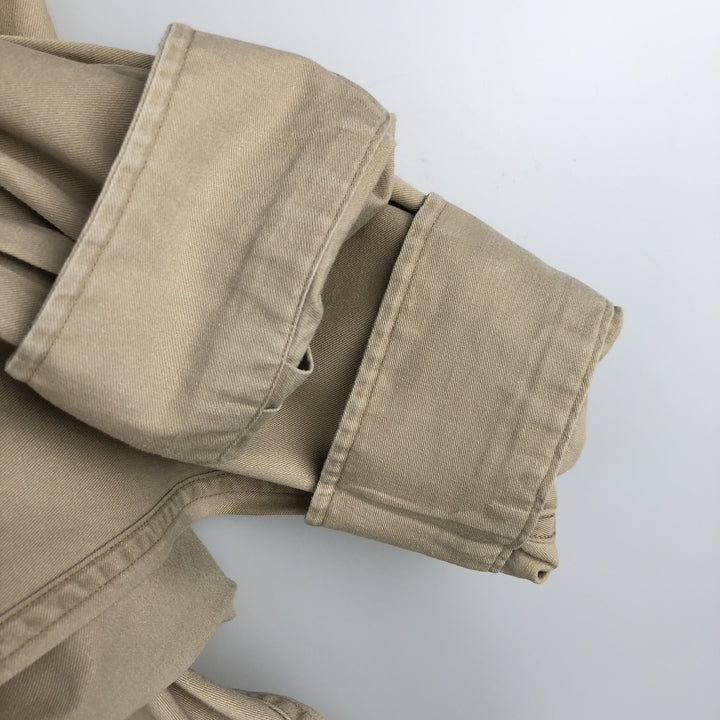 Ralph Lauren BLAIRE long sleeve button down shirt, men's XL size cotton Beige type Vintage Second Hand